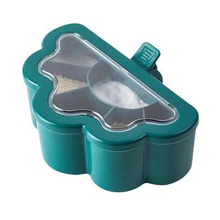 调料盒组合套装家用厨房用品盐糖味精六格收纳一体多格调味料瓶罐