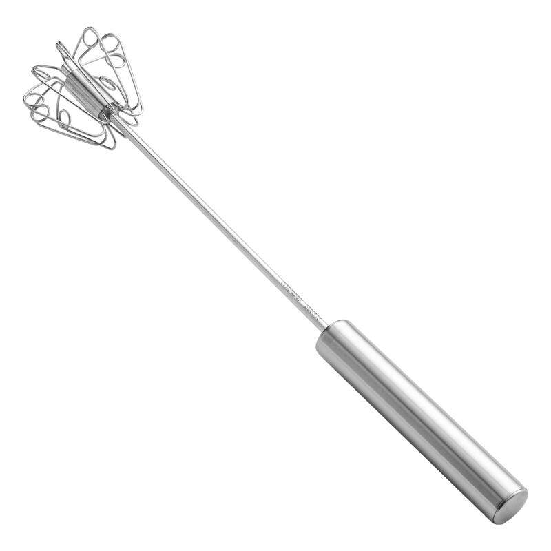 onlycook抗菌316不锈钢半自动打蛋器家用手动鸡蛋搅拌器烘焙神器