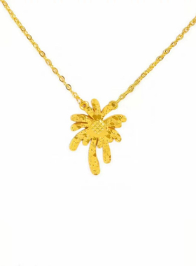 金鑫缘金包银烟花项链送女朋友