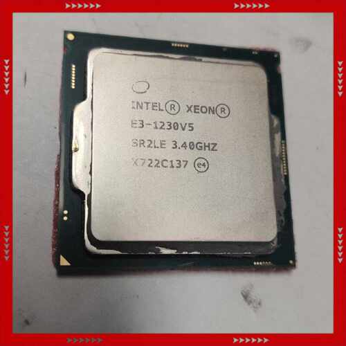 【问价】E3 1230V5  4核8线程1151 相当于I7 670