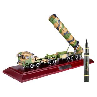 1:30东风31导弹发射车合金模型摆件DF31仿真阅兵导弹车玩具礼品