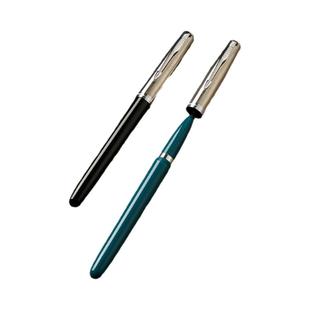 六品堂钢笔86男女士老款经典学生专用小学生三年级用书写练字书法墨囊可替换特细美工弯尖送礼暗尖刻字定制