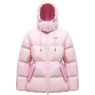 【设计师联名】LINC金羽杰羽绒服女款2024新款泡芙感短款羽绒服女