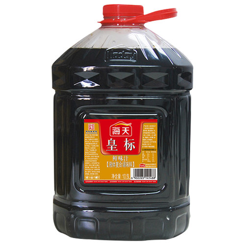 海天英标鲜味汁10.5L大桶装商用批发炒菜凉拌餐饮复合调味料酱油