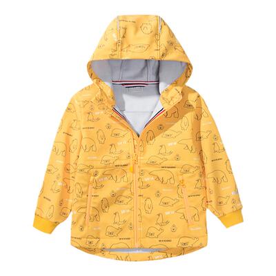 伯希和户外儿童软壳衣男女童抓绒衣防水防风保暖外套冲锋衣内胆