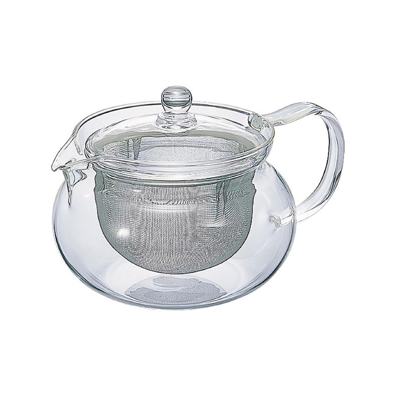 HARIO茶壶耐热玻璃日本进口玻璃茶壶泡茶壶花茶壶日式单壶茶具