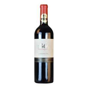 1865佳美娜红酒智利家族珍藏级明星庄园红莆萄酒原瓶原装进口干红