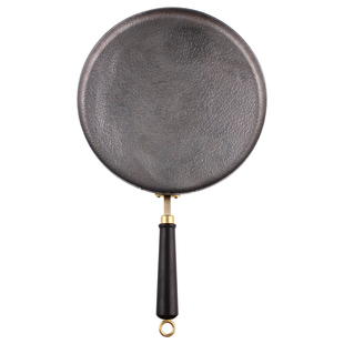 平野匠归手工锻打铁锅煎饼烤盘家用早餐烙饼煎蛋平底炒菜锅无涂层