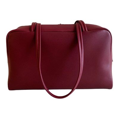 东莞手袋包很顶简约ROW风保龄球Astra里外原版真羊皮腋下包手提包