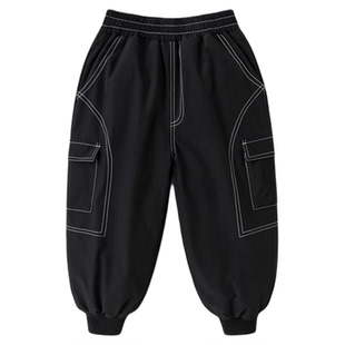 嘟嘟家儿童羽绒裤冬季裤子男童长裤女童加厚裤装宝宝保暖童装衣服