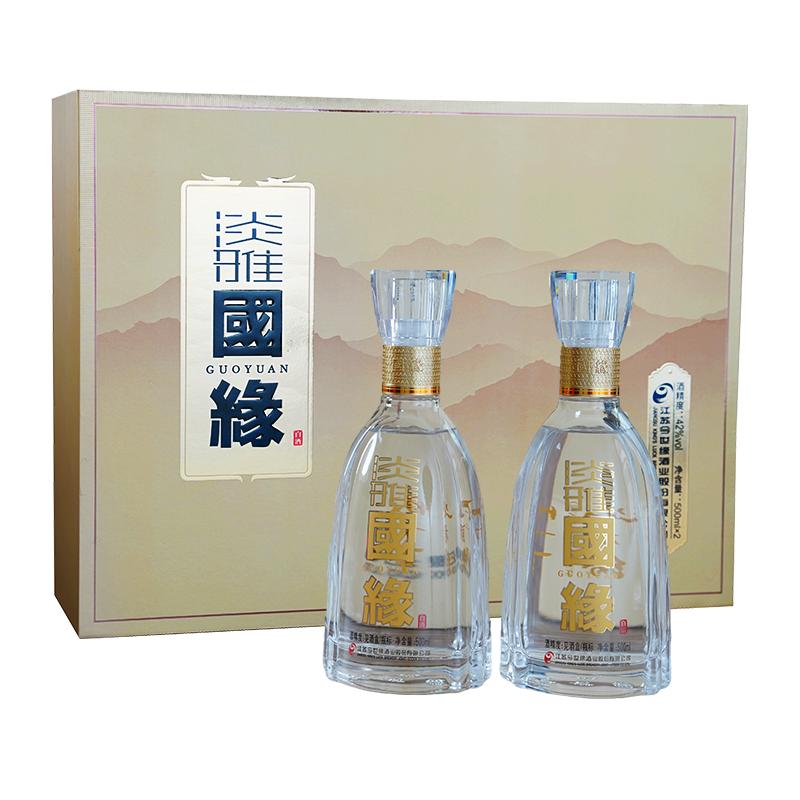 今世缘淡雅国缘浓香型42度纯粮酒