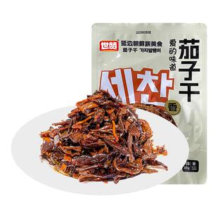 酱茄子干辣椒鱿鱼丝延边鱿鱼丝延边特产朝鲜族咸菜下饭菜245g泡菜