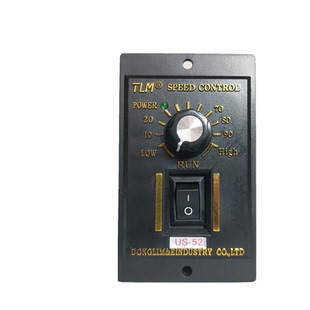 TLM东力US-52 交流减速电机调速器6W-250W正反转调速开关单相220V