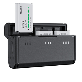泰迅NP-BX1索尼相机电池充电器适用于索尼ZV-1Il RX1R RX1 WX500 WX700 WX350 RX100M6 RX100M5A收纳充电盒