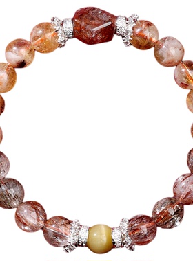 【普陀山官方】黑金超黄塔晶手串