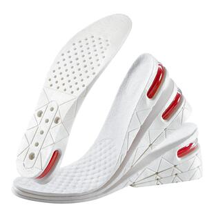 增高鞋垫女不累脚隐形内增高cos马丁靴子不塌陷10cm增高垫男5厘米