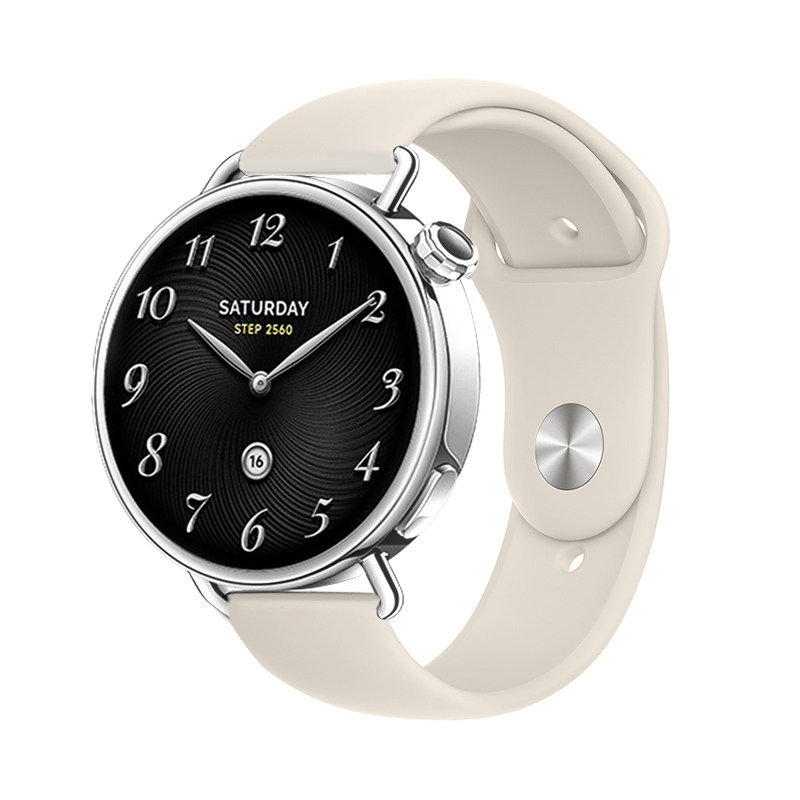 适用小米Watchs4手表s5反扣硅胶表带color2运动版智能手表41mm腕带夏季eSIM高级感s3替换带S2新款男女
