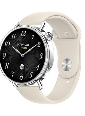 适用小米Watchs4手表硅胶表带