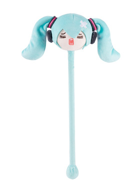 moeyu初音未来放空日常系列毛绒敲打按摩锤锤棒miku可爱玩具周边