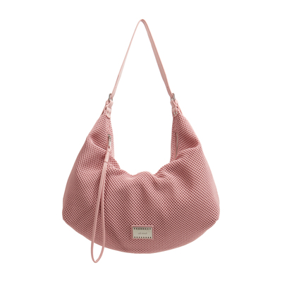 2025新款斜挎休闲大容量女网纱包