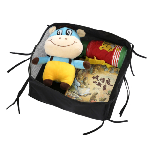 婴儿车推车伞车底框底部置物篮童车网兜网袋置物包收纳购物袋底筐