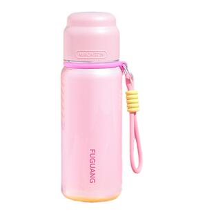 富光保温杯女生2024新款简约高颜值初中儿童学生水杯男316L刻字杯