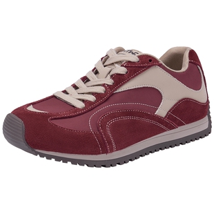 热风复古休闲鞋女款2026年春季新款运动风慢跑鞋低帮轻便女鞋子