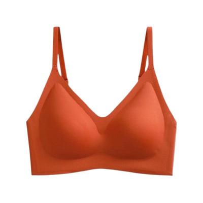 浪莎无痕聚拢乳胶内衣女夏季薄款