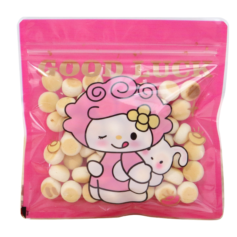 饼干包装袋可爱卡通自封袋