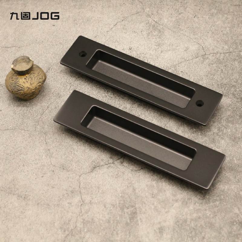 现代简约折叠门卫生间移门推拉门方形锁阳台钩装门拉手锁暗吊批发