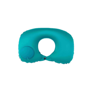 按压式充气u型枕颈枕旅行枕头便携飞行脖子护颈u形枕高铁睡觉神器