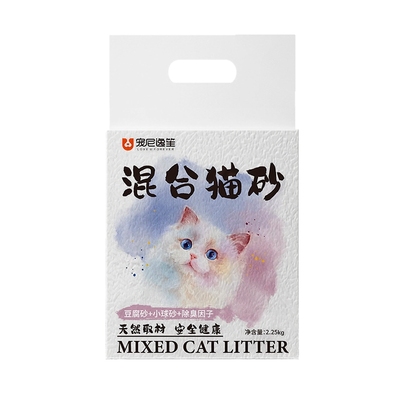 混合猫砂豆腐膨润土矿砂猫咪狗仓鼠尿沙植物除臭无尘抑菌官方正品