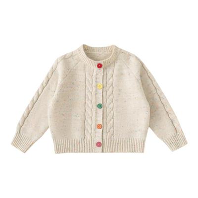 女童毛衣秋冬款儿童开衫洋气