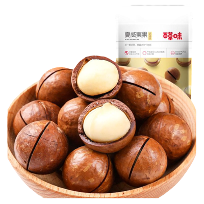 百草味夏威夷果100g坚果奶油味