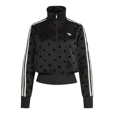 Adidas/阿迪达斯正品三叶草新款女黑白色时尚经典夹克外套KV1166