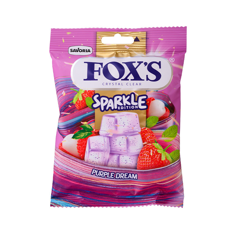 霍士水晶糖FOXS枝枝莓莓印尼零食