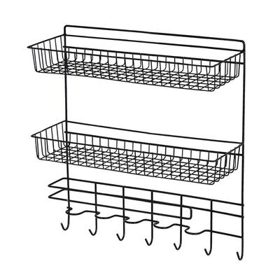 墙上置物架免打孔神器宿舍壁挂架