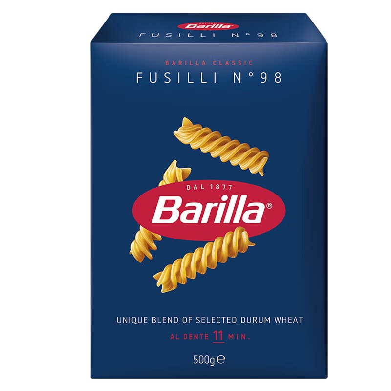 Barilla百味来意大利面螺意大利面