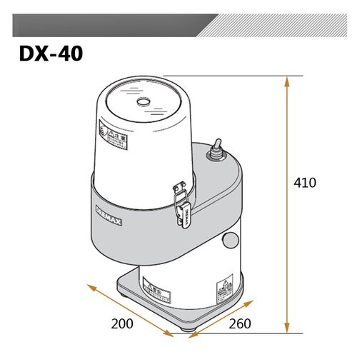 供应道利马可丝DREMAX DX-40垂直投入切碎机 蔬菜切馅机批发