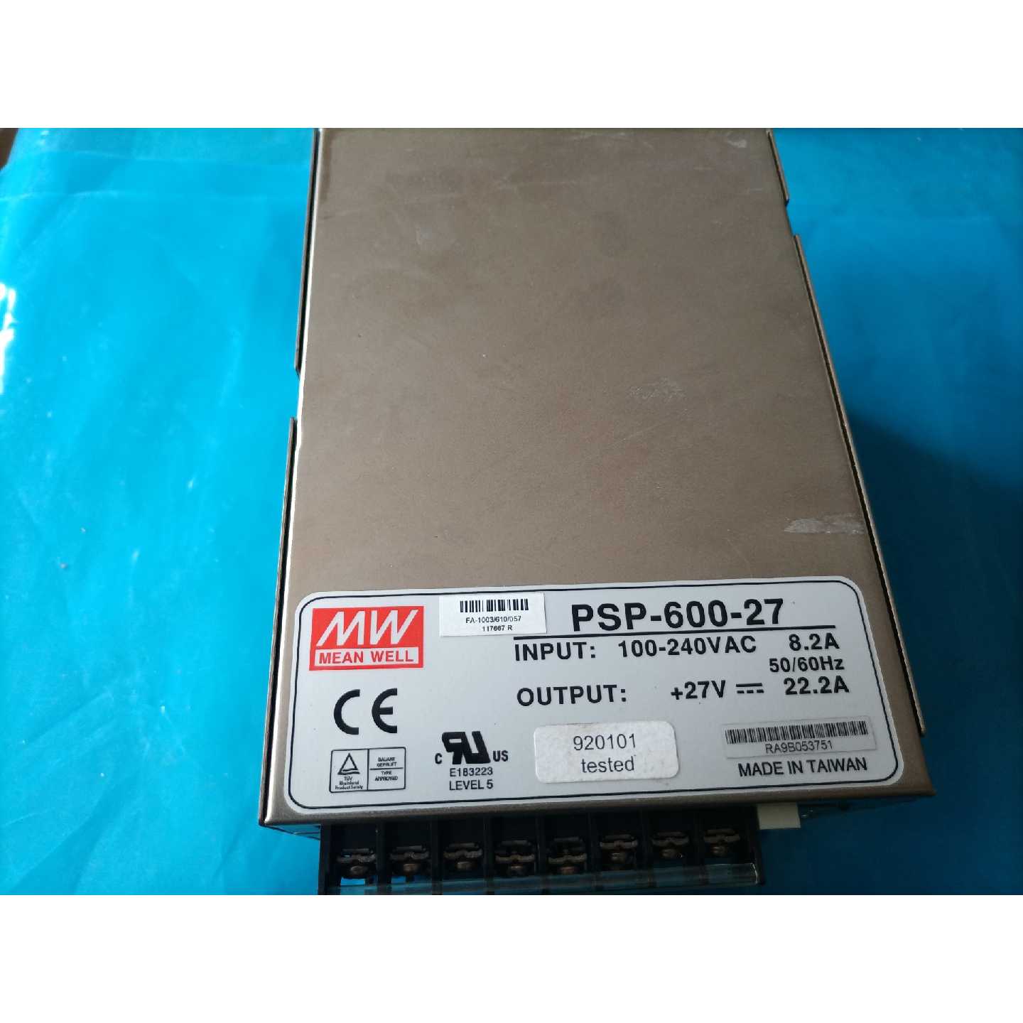 台湾明纬电源PSP-600－27