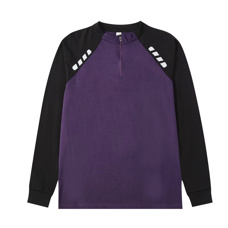 秋冬长袖羽毛球服男立领公开赛拉链t恤幸运球女韩版运动衣服定制