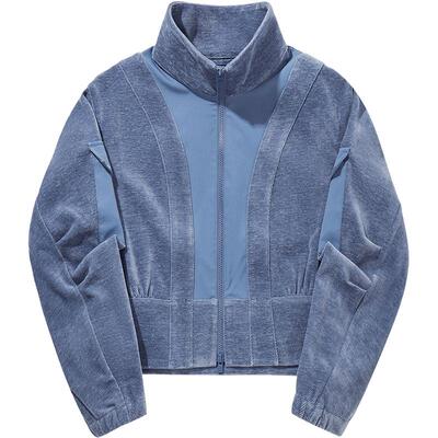 李宁ADSB宽松立领女运动外套