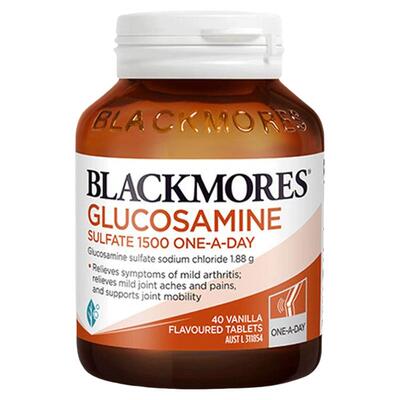 澳洲Blackmores澳佳宝维骨力加强版软膏成人关节氨糖软骨素钙镁片
