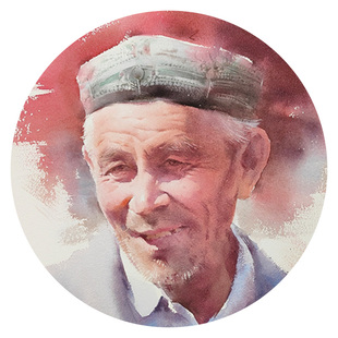 国际水彩名家柳毅水彩教程肖像作品案例示范水彩画技法教学视频课