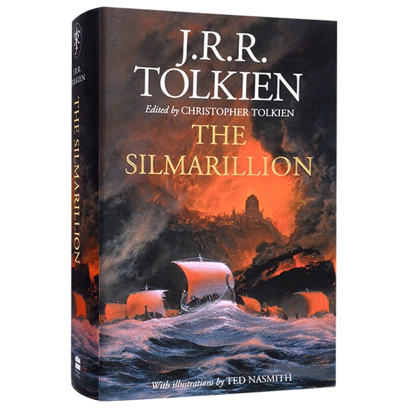 精灵宝钻 英文原版小说 The Silmarillion 新版精装插图版 托尔金 中洲三大传说之一 英文版