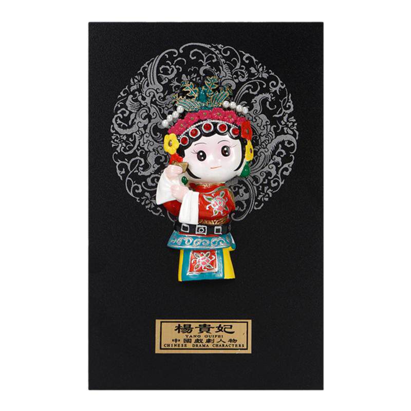 中国风京剧脸谱装饰摆件挂件