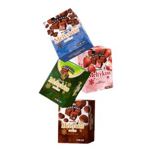 明治雪吻29g迷你巧克力可可抹茶卡布绿茶盒装礼品生日