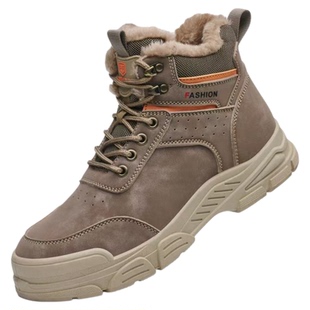 劳保鞋男款防砸防刺穿2026新型保暖棉鞋久站不累软底绝缘工作鞋