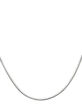 Jusongklein银色蛇骨项链