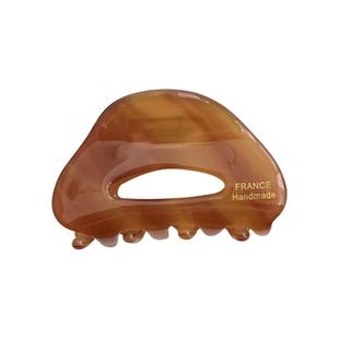 韩国France金标小号半夹公主头发夹法式气质玳瑁色鲨鱼夹头发抓夹